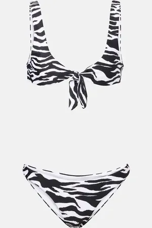 The Attico Bikini imprimé