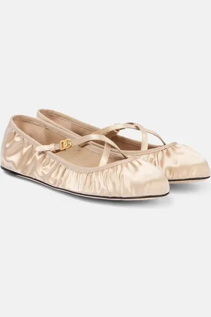 Dolce & Gabbana Ballerines Vally en satin