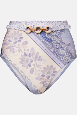 ZIMMERMANN Culotte de bikini Lucky à fleurs