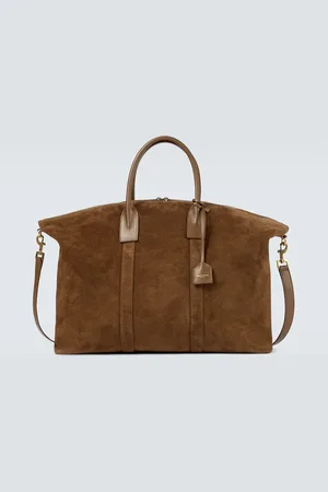 Saint Laurent Sac de voyage Giant en daim