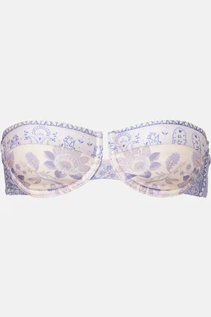 ZIMMERMANN Haut de bikini Lucky à fleurs