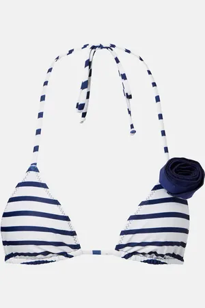 SAME Haut de bikini Rose 90s à fleurs