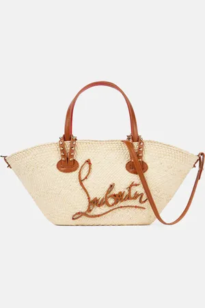 Christian Louboutin Cabas Cabata Mini en raphia