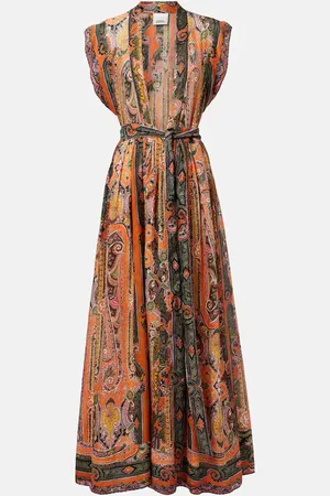 Isabel Marant Robe longue Melissa en soie