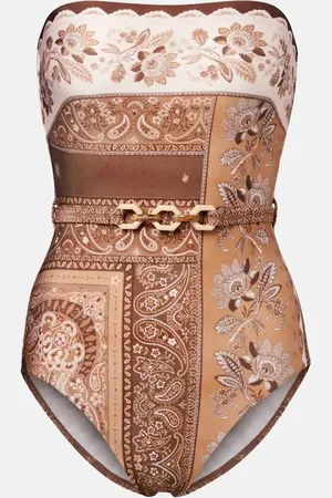 ZIMMERMANN Haut de bikini Lucky à fleurs