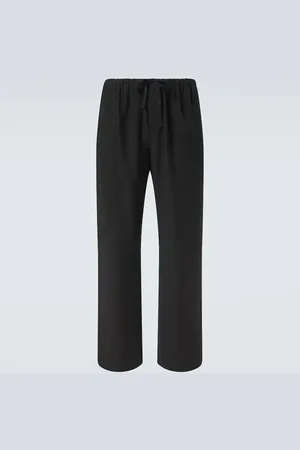 The Row Pantalon ample Xon en coton et soie