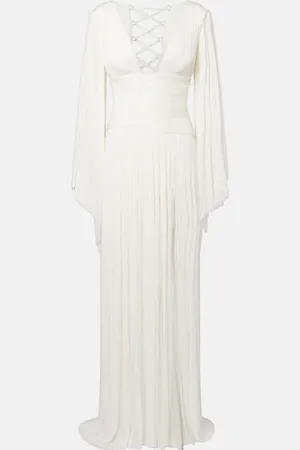 MARIA LUCIA HOHAN Robe longue Alana B en soie