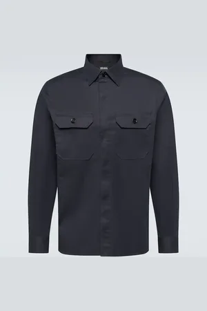 Ermenegildo Zegna Surchemise en coton mélangé