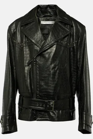 Alessandra Rich Veste en cuir
