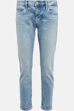 AG Jeans Jean slim Ex-Boyfriend à taille mi-haute