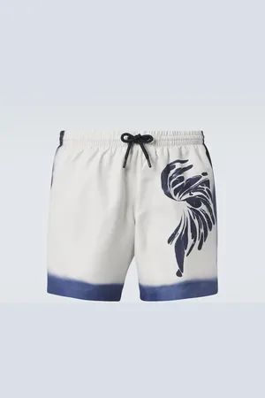 DRIES VAN NOTEN Short de bain imprimé