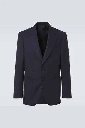 Tom Ford Veste de costume en laine, mohair et soie
