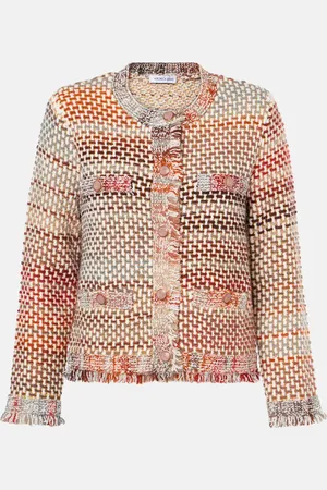 VERONICA BEARD Veste Sariyah en coton et laine mélangés