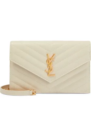 Saint Laurent Portefeuille Cassandre en cuir
