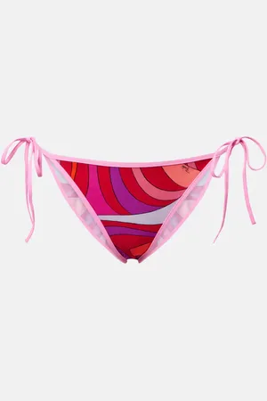 Puccini Culotte de bikini Iride imprimée