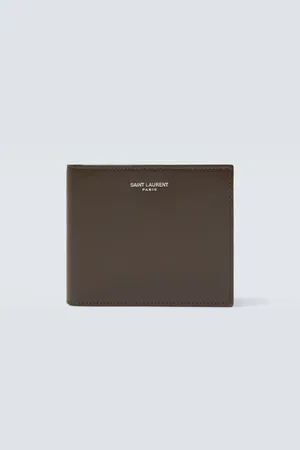 Saint Laurent Porte-monnaie YSL en cuir
