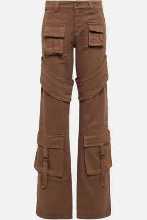 BLUMARINE Pantalon cargo en toile de coton