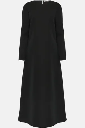 The Row Robe longue Lucinda en soie et laine