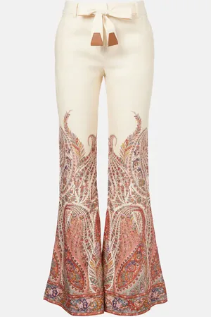 ZIMMERMANN Pantalon évasé en lin