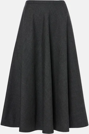 Gucci Jupe midi en laine