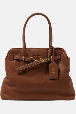 Miu Miu Sac Aventure Large en cuir