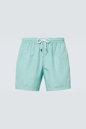 FEDELI Short de bain Madeira imprimé