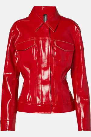 Norma Kamali Veste en cuir synthétique