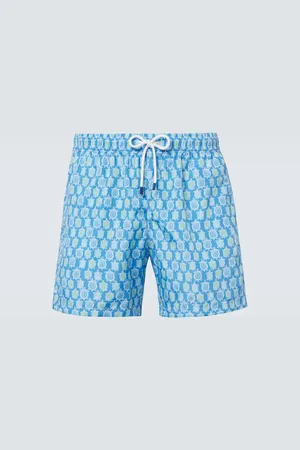 FEDELI Short de bain Madeira imprimé