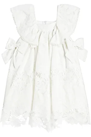 PATACHOU Robe en coton à broderies anglaises