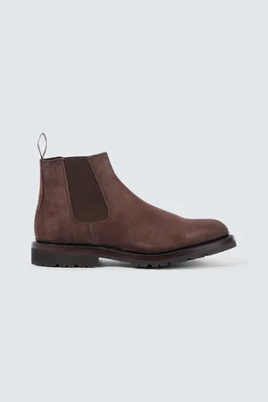GEORGE CLEVERLEY Bottines Chelsea Jason en daim
