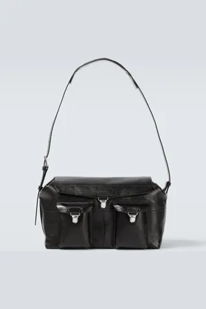 LEMAIRE Sac Week-end Gear en cuir
