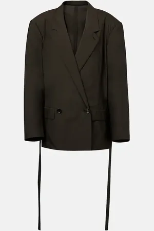 LEMAIRE Blazer en coton et soie