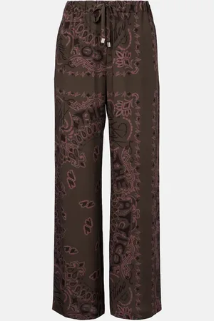 The Attico Pantalon ample en laine