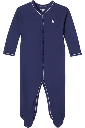 Ralph Lauren Bébé – Grenouillère en coton