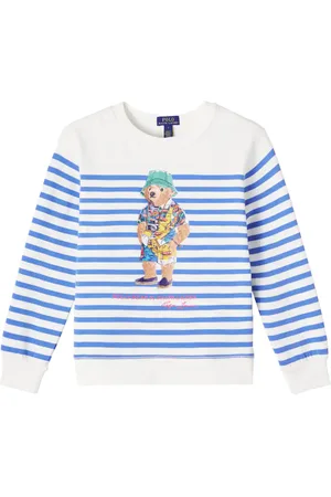Ralph Lauren Pull Polo Bear en coton mélangé