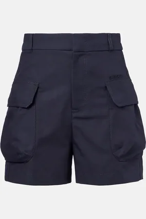 Gucci Short cargo brodé en coton