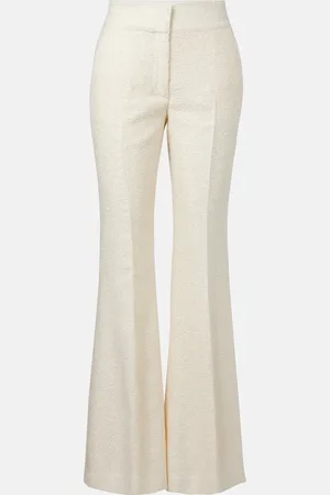 GABRIELA HEARST Pantalon évasé Rhein en soie