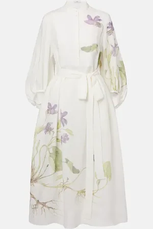 Erdem Robe portefeuille en lin