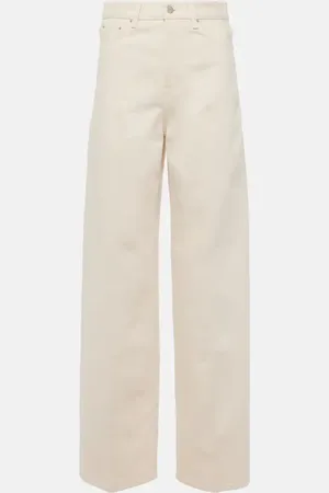 Totême Jean ample à taille haute