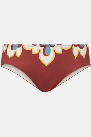 La DoubleJ Culotte de bikini Sunset imprimée