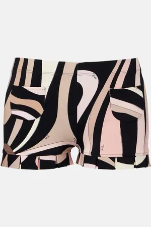 Puccini Short Marmo imprimé