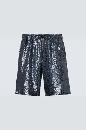 DRIES VAN NOTEN Bermuda à sequins