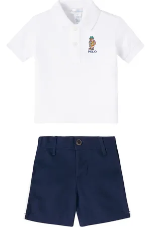 Ralph Lauren Bébé – Set de polo et short Polo Bear en coton