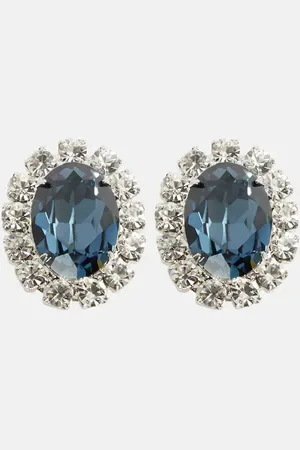 Jennifer Behr Boucles d’oreilles Diana à cristaux