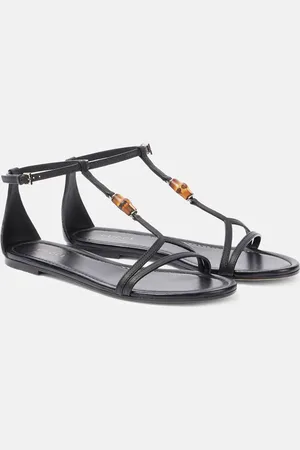 Gucci Sandales Bamboo en cuir