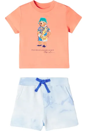 Ralph Lauren Bébé – T-shirt et short Polo Bear en coton