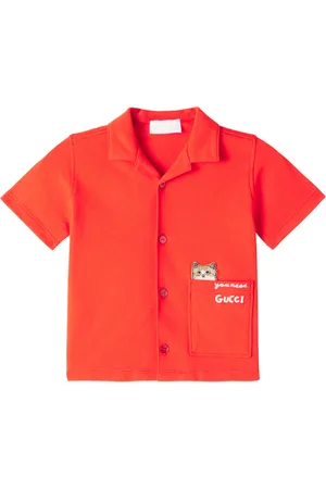 Gucci Bébé – Chemise brodée en coton mélangé