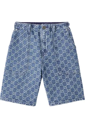 Gucci Bermuda GG en jean