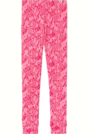 Mini Rodini Legging à motif léopard