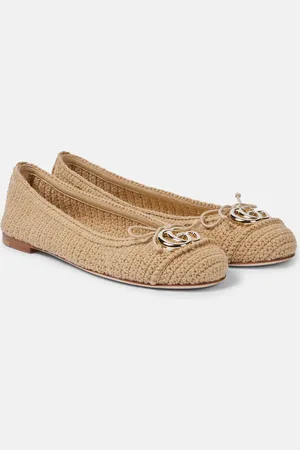Gucci Ballerines Marmont GG en crochet
